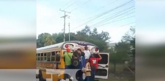 Foto: Caponeras, buses y peatones siguen cometiendo infracciones en managua / TN8