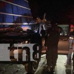 Hombre muere tras impactar contra un camión estacionado en Chinandega Foto: Muerte en Chinandega por accidente de tránsito / TN8