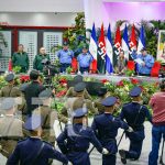 Presidente Daniel Ortega, en acto de Graduación Militar: «Son jóvenes que se comprometen con la patria, con el pueblo, con la paz» Foto: Presidente Daniel Ortega en acto de graduación de la Academia Militar del Ejército de Nicaragua / TN8