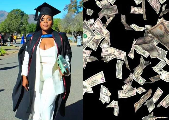 Universitaria recibe beca millonaria por error