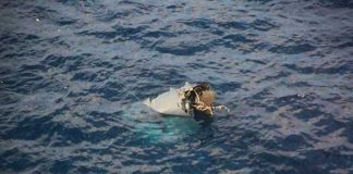 Cinco muertos en el mar tras accidente de aeronave de EE.UU.