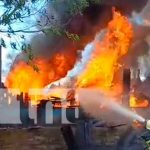 Bomberos logra apagar voraz incendio