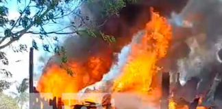Bomberos logra apagar voraz incendio