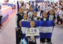 ¡Puro oro! Gimnastas de Nicaragua arrasan en competencia de Honduras Foto: Gimnastas de Nicaragua obtienen medallas de oro en competencia de Honduras