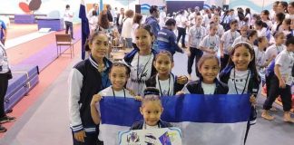 Foto: Gimnastas de Nicaragua obtienen medallas de oro en competencia de Honduras