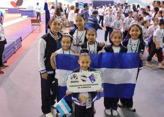 gimna-oro Foto: Gimnastas de Nicaragua obtienen medallas de oro en competencia de Honduras