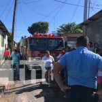 «Se quemaron mis gatos»: Voraz incendio en un barrio de Managua Foto: Voraz incendio en una vivienda de Managua / TN8