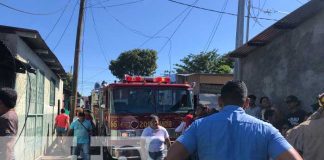 Foto: Voraz incendio en una vivienda de Managua / TN8