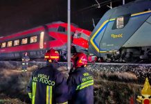 Una colisión de trenes deja 17 heridos en Italia 