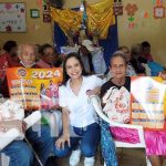 Loto Nicaragua comparte alegría con Casas Club del Adulto Mayor en Managua Foto: Evento de Loto Nicaragua / TN8
