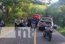 Foto: Mortal accidente en Telpaneca, Madriz / TN8