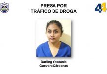 Allanamiento policial deja la incautación de más de 200 libras de marihuana Foto: Incautación de marihuana en una vivienda de Managua / TN8
