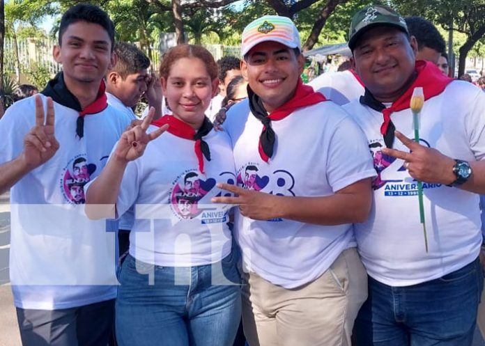 Foto: Conmemoración e héroes y mártires estudiantiles del 13 de diciembre en Nicaragua / TN8