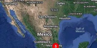 Se registra un sismo de magnitud 5,8 en México