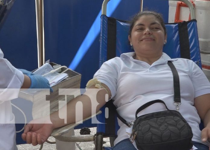 Foto: Donación de sangre en Rivas / TN8