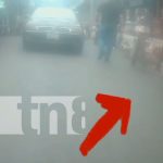 Ladrón se premia con su «aguinaldo navideño» en el Mercado Oriental (VIDEO) Foto: Robo de mercancía en el Mercado Oriental, ubicado en Managua / TN8