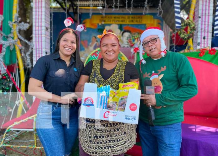 Ruleta navideña sorprende a comerciantes de Masaya