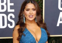 Salma Hayek luce tremenda figura