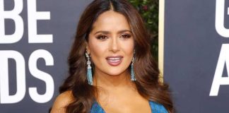 Salma Hayek luce tremenda figura