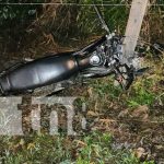 Foto: Muerte trágica de un motociclista en Matiguás / TN8