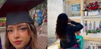 Protagonista de conmovedora historia en un cementerio