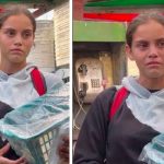 Crueldad humana: Sus «mejores amigas» la despreciaron por vender pan en la calle Llora al ser rechazada por amigas por vender en la calle