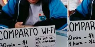 Alumna de secundaria alquila wifi a sus compañeros de clase