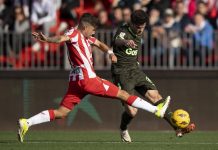 Girona líder en solitario pese a empatar ante colista Almería Girona lider provisional tras empatar con Almería