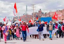 Anuncian protestas intensas en Perú tras primer aniversario de la masacre de Juliaca Foto: Manifestaciones programadas por Juliaca /cortesía