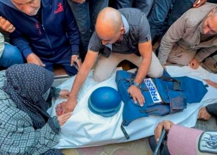 Foto: Persecución de periodistas /cortesía