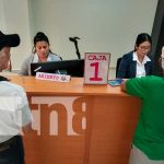 Fachentos, jubilados en Bluefields se pagan en el nuevo edificio del INSS Foto: Bluefields estrena nuevo edificio /TN8