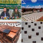 ¡Golpe duro al narcotráfico! Policía de Bolivia incautó 8.7 toneladas de cocaína