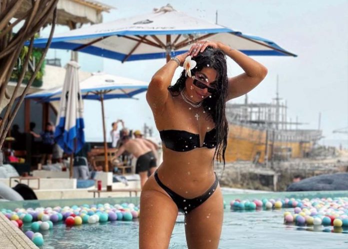 Galilea Montijo por fin presenta a nuevo galán en sus vacaciones por Indonesia