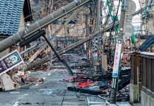 El terrorífico sismo de 7,6 en Japón aumentó a 161 muertos Foto: Catástrofe en Japón /cortesía