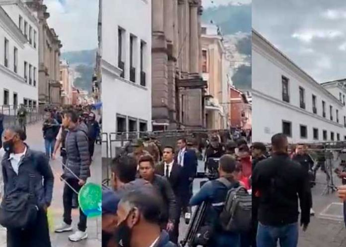Foto: La tensión se apodera en Ecuador /cortesía