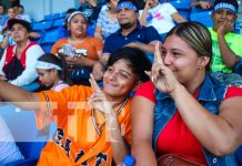 Partido entre Yomiuri Giants y la selección nacional de béisbol femenino en Masaya Foto: Partido entre Yomiuri Giants y la selección nacional de béisbol femenino en Masaya/TN8