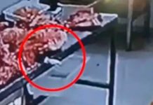 Cuchillo se mueve solo en una carnicería y dicen es un fantasma