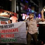 Foto: Siria protesta por la paz de Gaza /cortesía