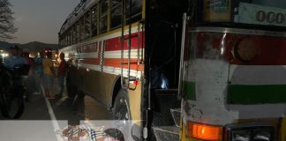 Ayudante de bus pierde la vida tras ser arrollado por la unidad en Tipitapa