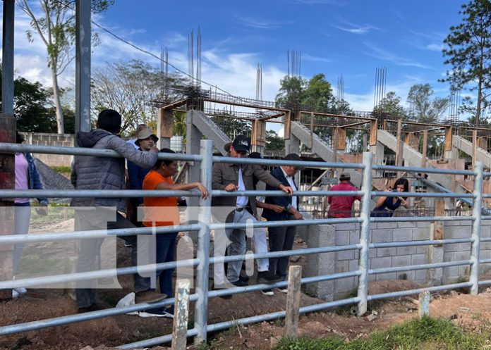 Foto: Avanza a buen ritmo la construcción de la primera etapa de la Barrera en Chontales / TN8