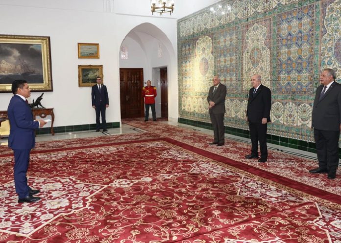 1 Entrega de Cartas Credenciales fortalece relaciones diplomáticas entre Nicaragua y Argelia