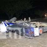 Motociclista severamente lesionado en La Libertad, Chontales Accidente deja a motociclista severamente lesionado en La Libertad, Chontales
