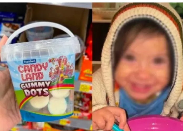 Niña de 3 años con daño cerebral tras asfixiarse con una gomita de dulce