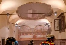 Ático se ‘desmarimba’ durante una boda en Italia Foto: Boda en Italia termina en tragedia /cortesía