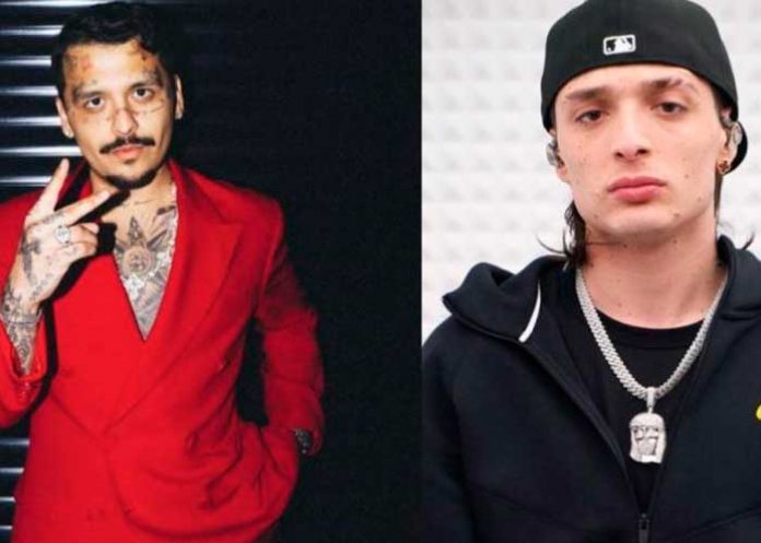 Foto: Christian Nodal y Peso Pluma dejan impacientes a sus fans /cortesía