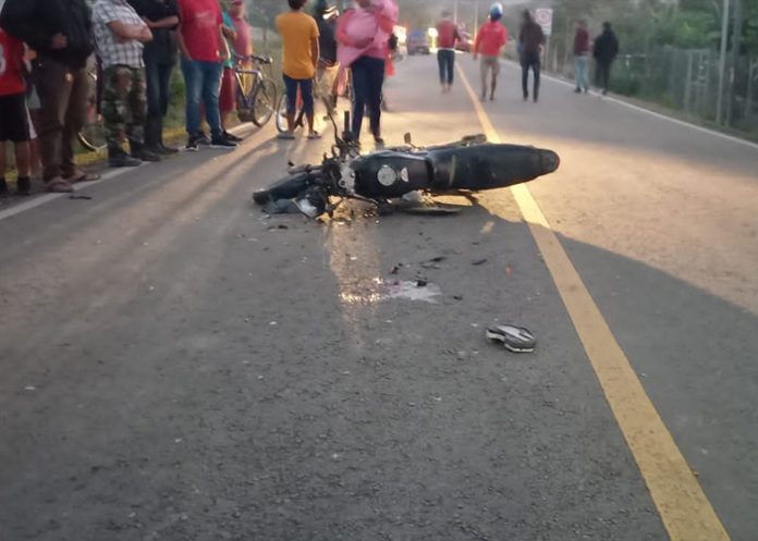 Victima mortal en Quilalí Nueva Segovia, muere tras impactar con una vaca