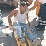 Ciclista resulta herido tras choque con taxi en Juigalpa, Chontales Foto: Ciclista resulta herido tras choque con taxi en Juigalpa, Chontales/TN8