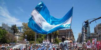 Foto: Jornada de protestas en Argentina /cortesía