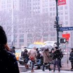 Foto: Inesperada nevada sorprende a Nueva York /cortesía