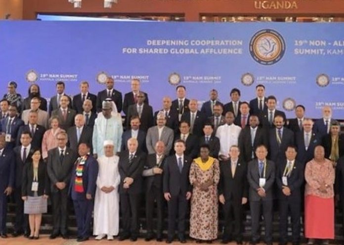 1 Foto:Presidentes de todo el mundo asisten a la cumbre del Mnoal en Uganda/Cortesía